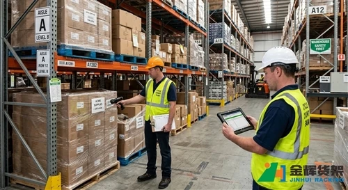 Comment gérer l'inventaire cyclique des stocks de rayonnages à palettes dans un entrepôt